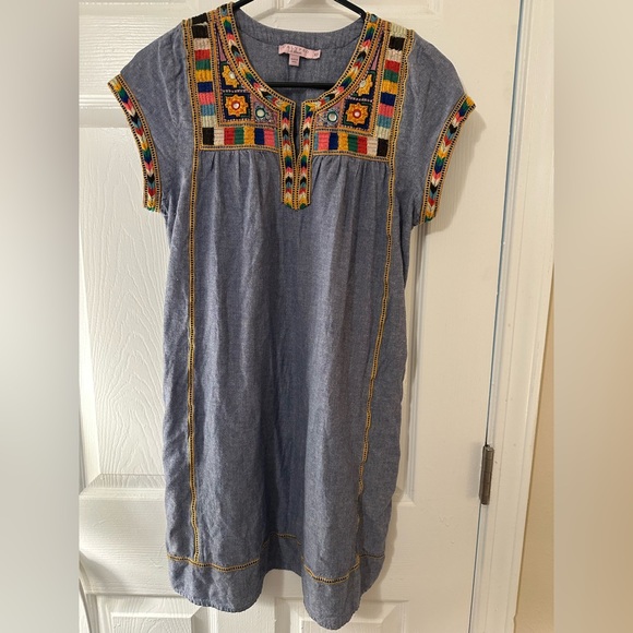 Calypso St. Barth Dresses & Skirts - Calypso St Barth Embroidered Dress